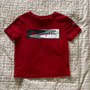 Champion Kids Red Graphic Tee